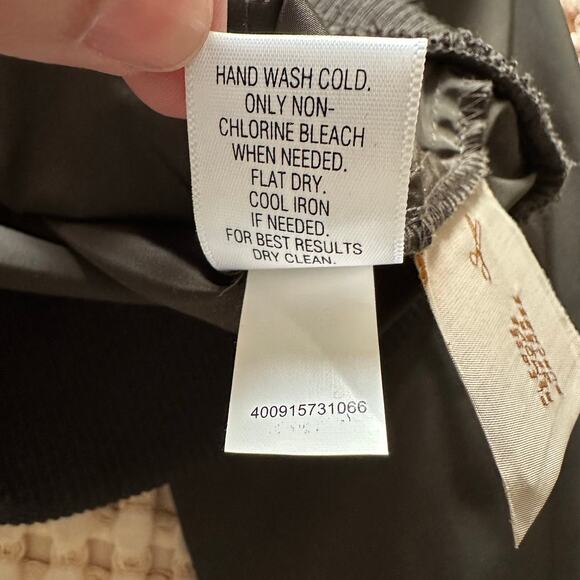 Simply Vera Nylon Utility Bomber Jacket Army Green Retro Y2K Streetwear Small - Picture 8 of 10